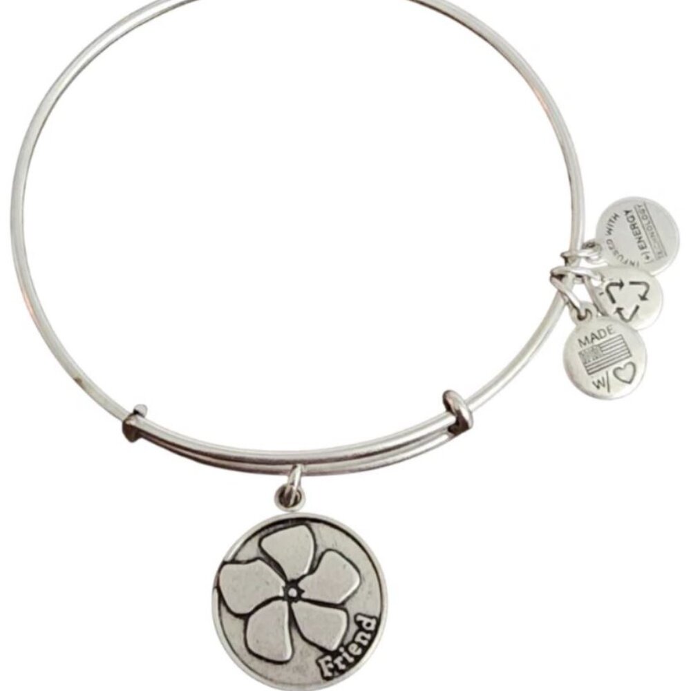 Alex and Ani original Friend adjustable bracelet
